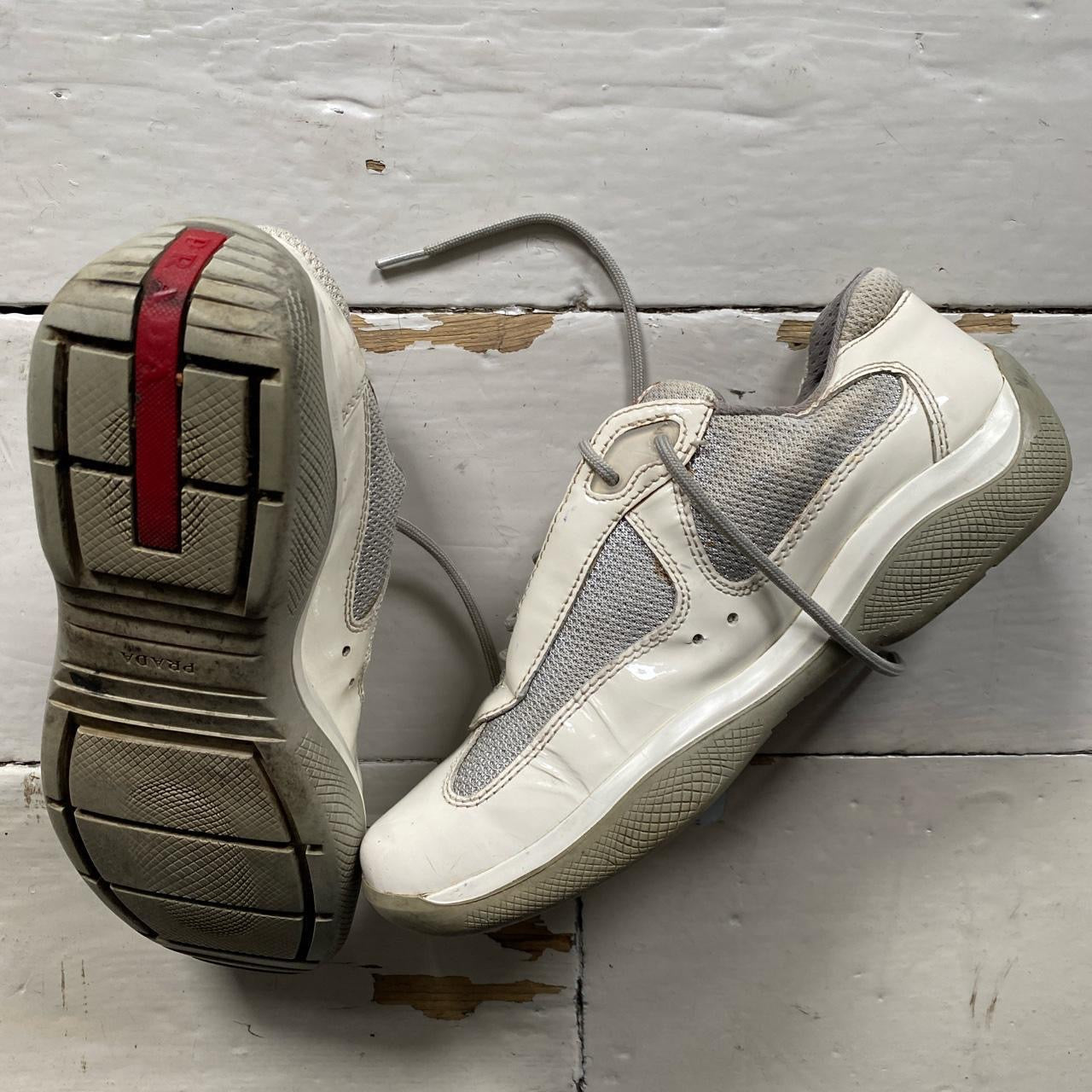 Prada Americas Cup White Patent (UK 4)