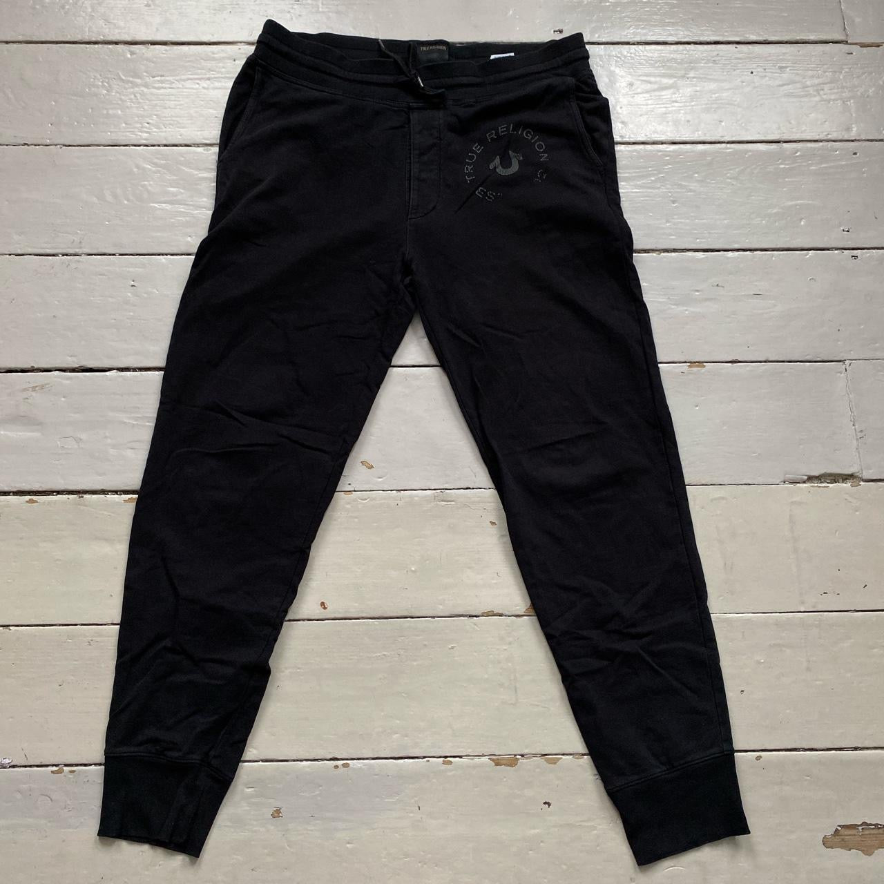 True Religion Black Joggers (Large)