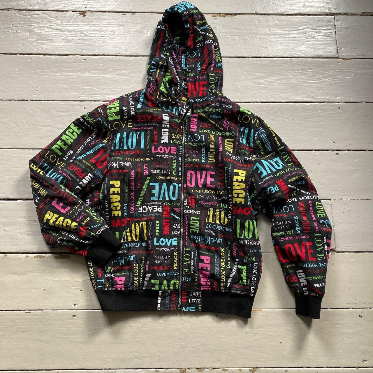 Love Moschino Repeat Logo Jacket (Medium)