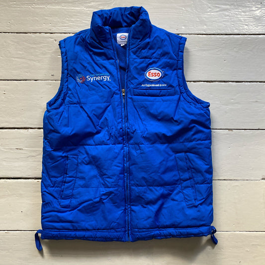 Esso Blue Petrol Racing Uniform Gilet (Large)