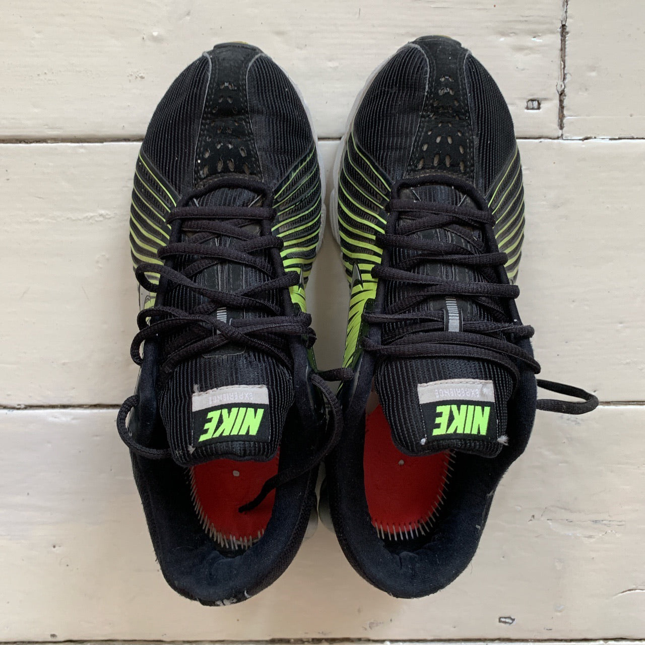 Nike Shox Vintage Lime & Black (UK 7)