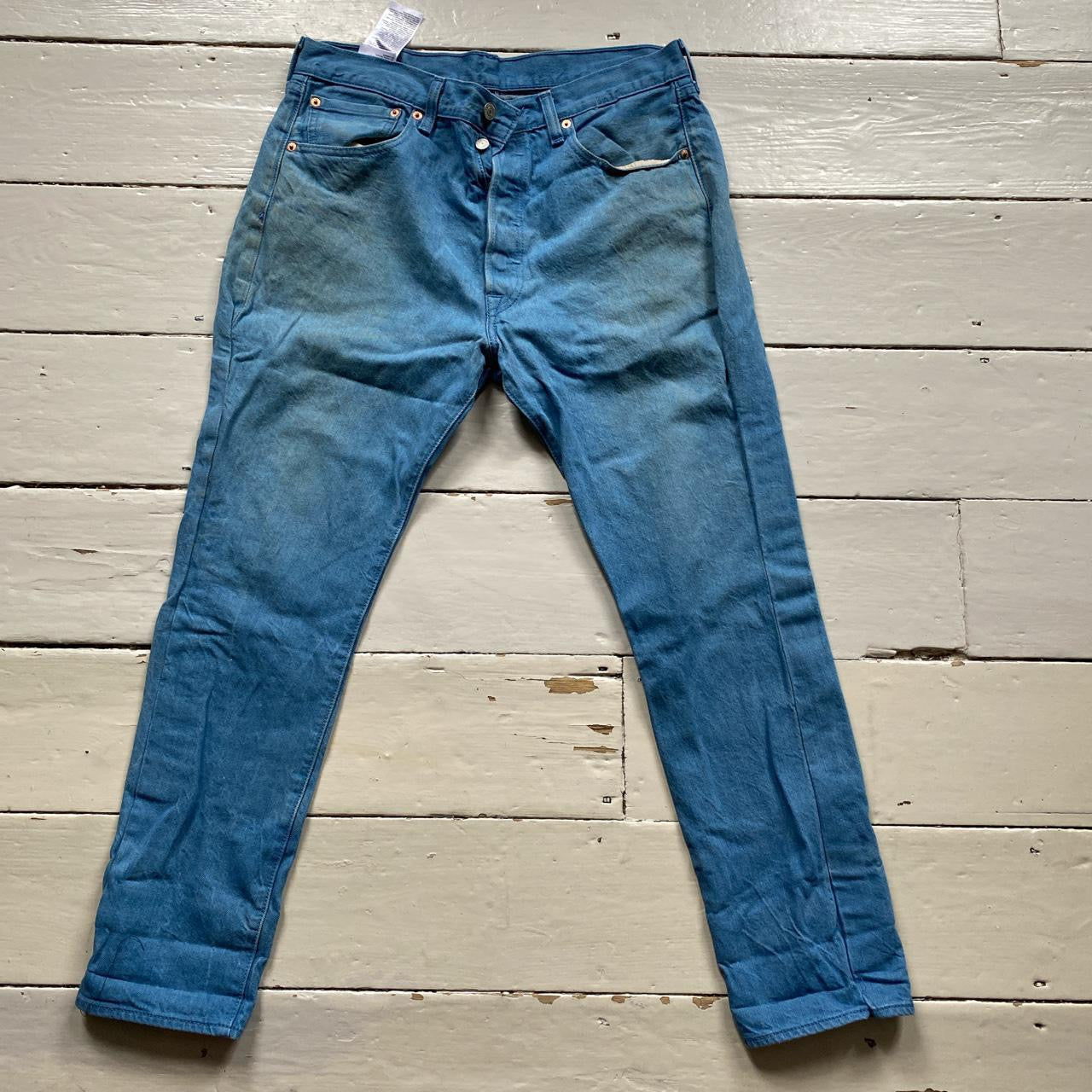 Levis 501 Slim Tapered Jeans
