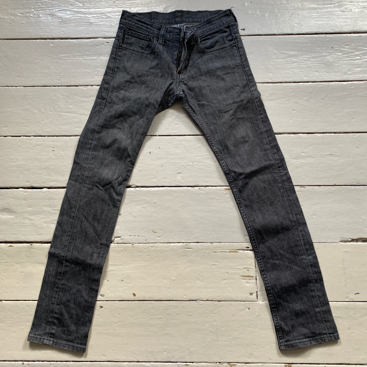 Levis 511 Charcoal Slim Jeans (30/32)