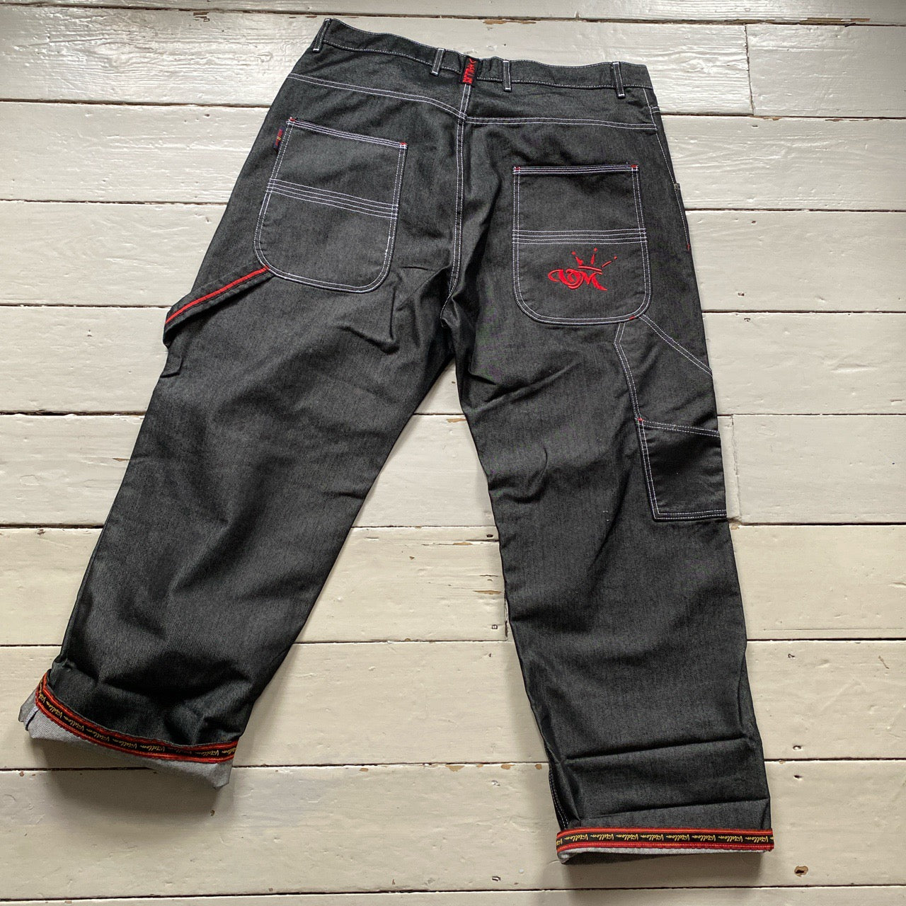 Vitellom Vintage 90βs Denim Jeans Suit (XXL)