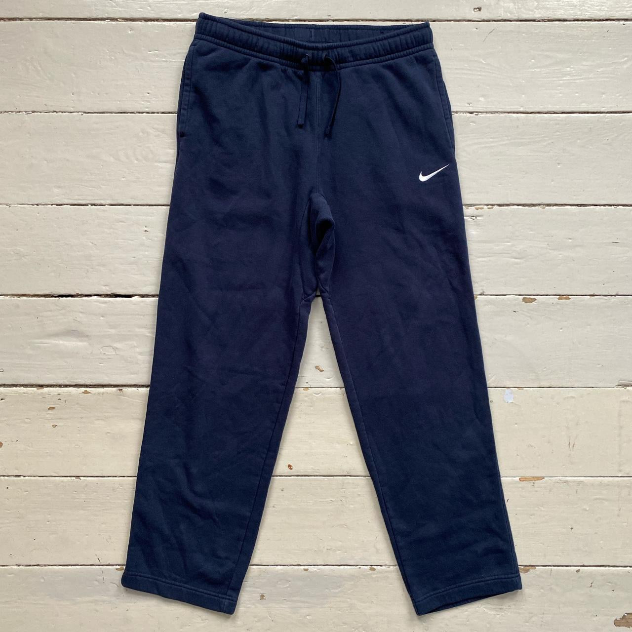 Nike Swoosh Navy Joggers (Medium)