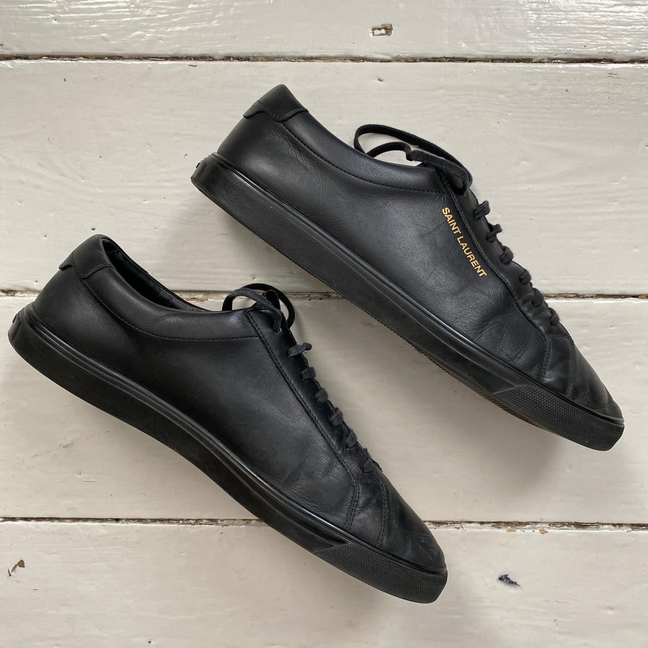 Saint Laurent Black Leather (UK 10)