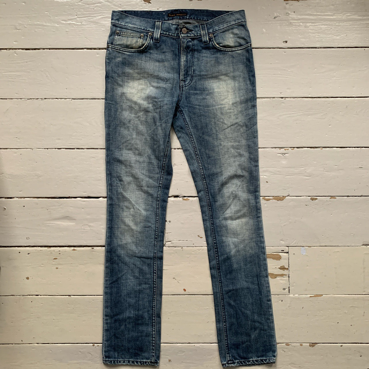 Nudie Stonewash Blue Jeans (32/34)