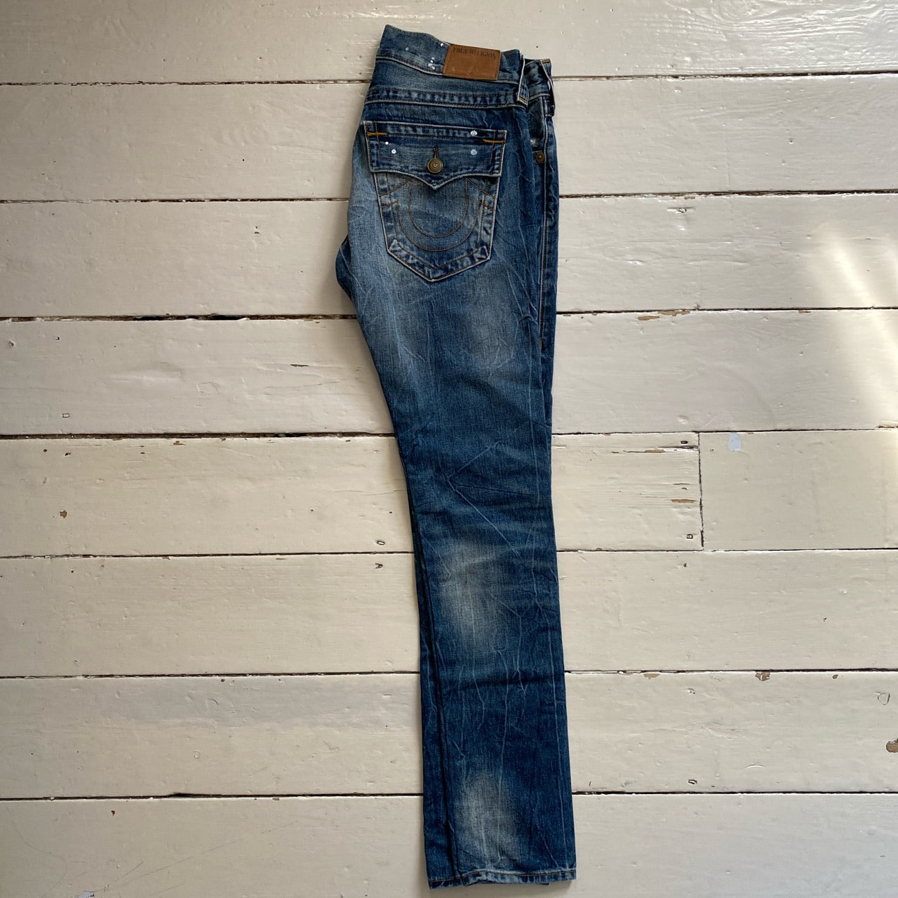 True Religion Geno Relaxed Slim Jeans (32/33)