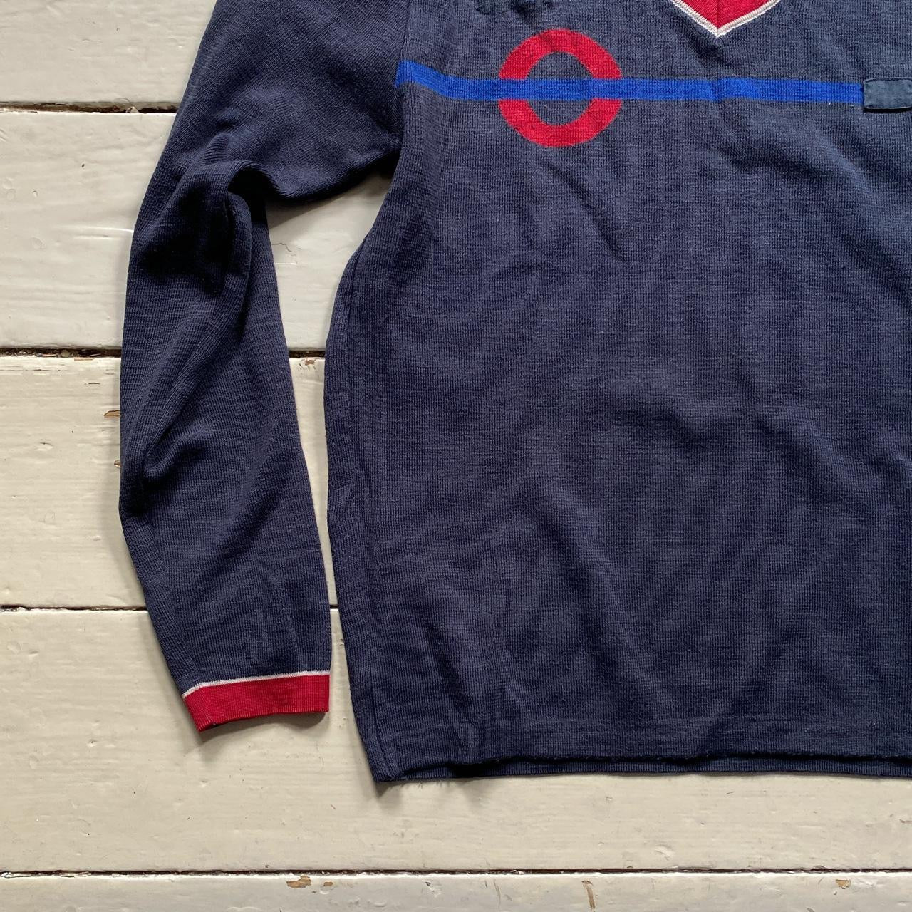 Utility Workwear V Neck Jumper (S)