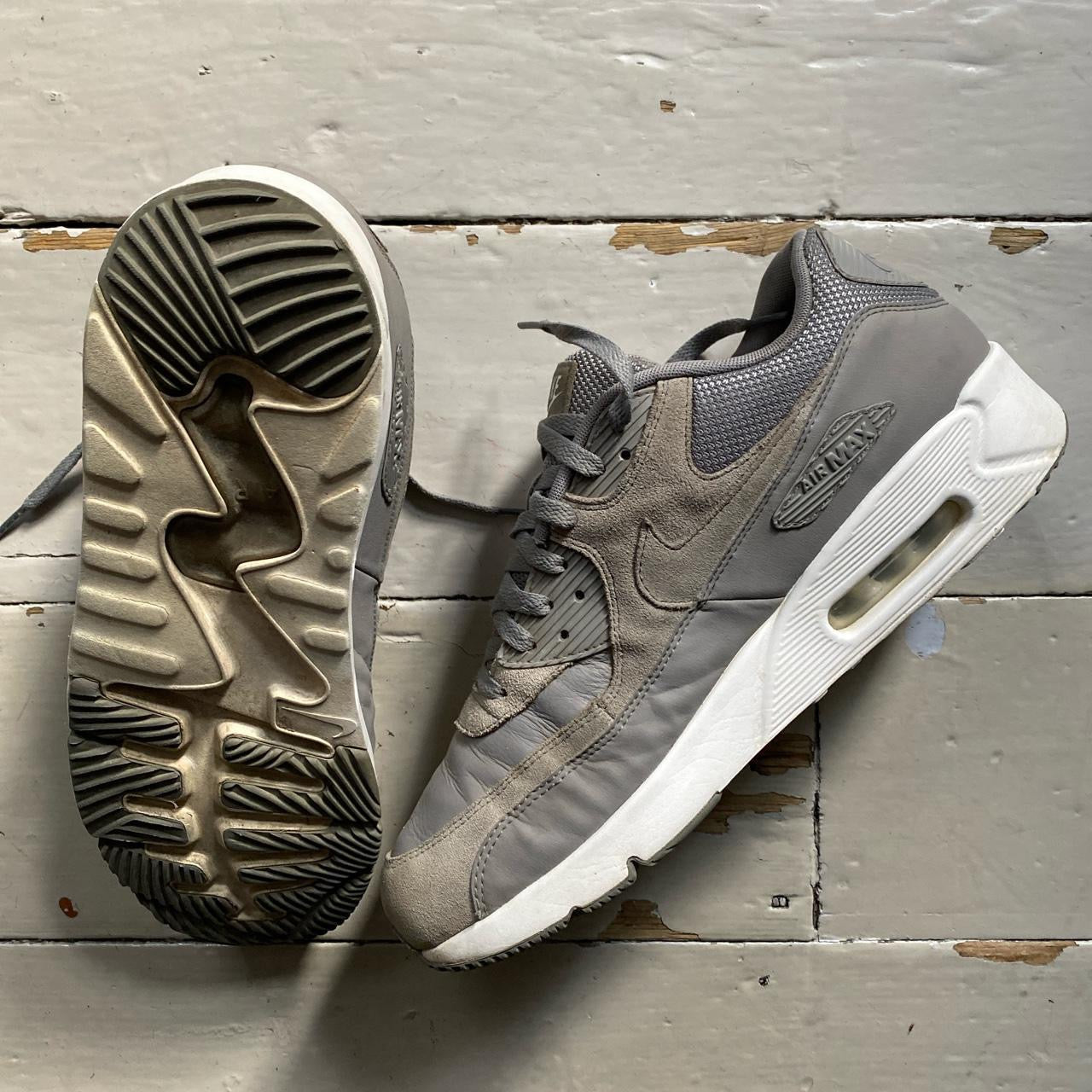 Nike Air Max 90 Grey White (UK 12)