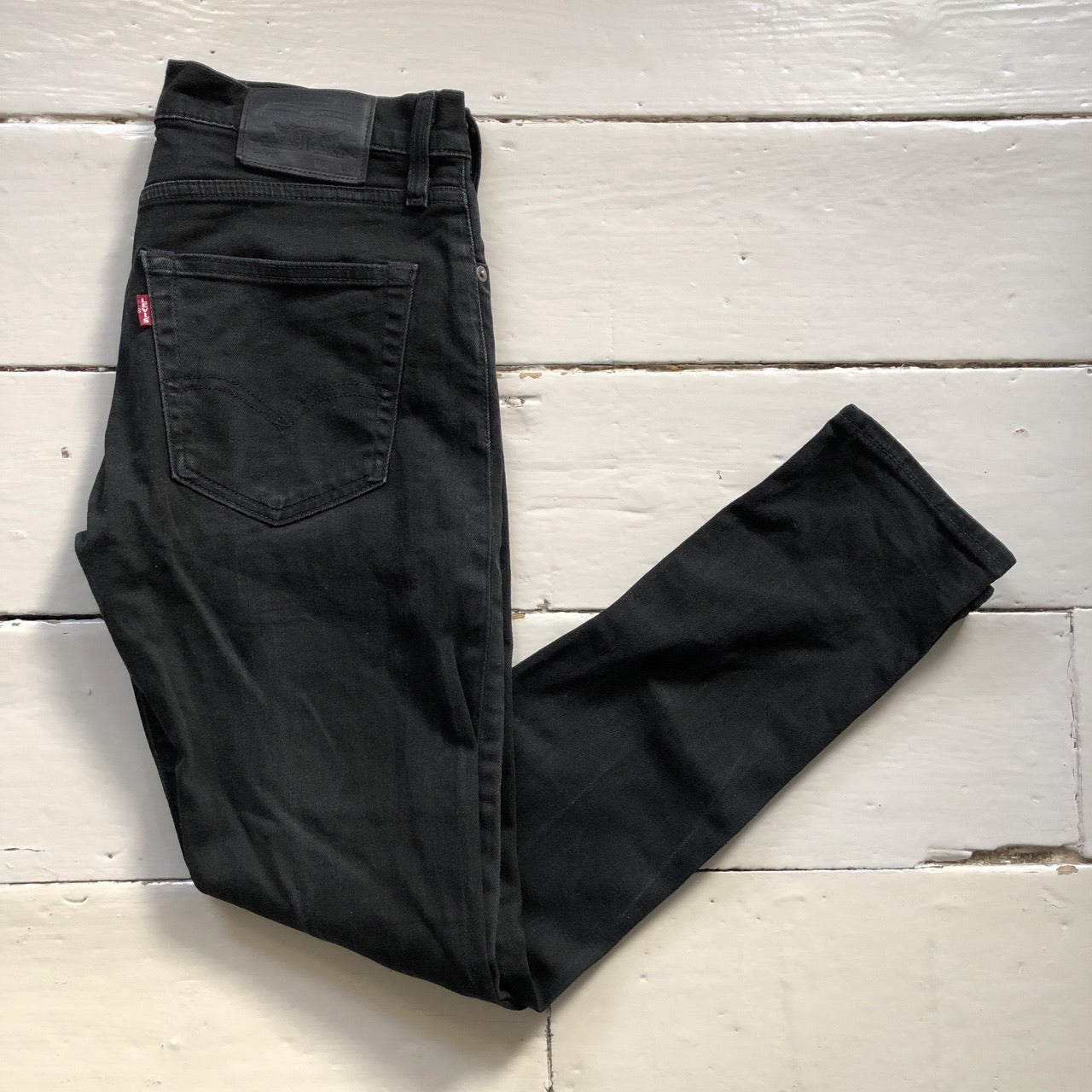 Levis 512 Black Slim Fit Jeans (31/28)