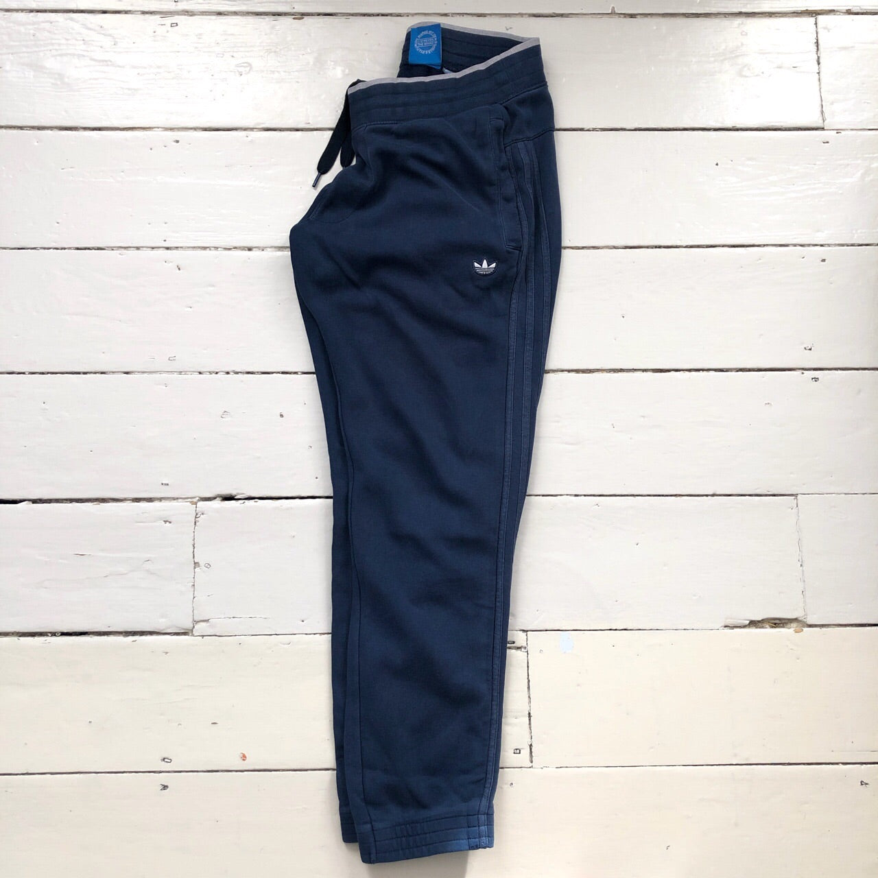 Adidas Originals Navy Jogger Bottoms (Medium)