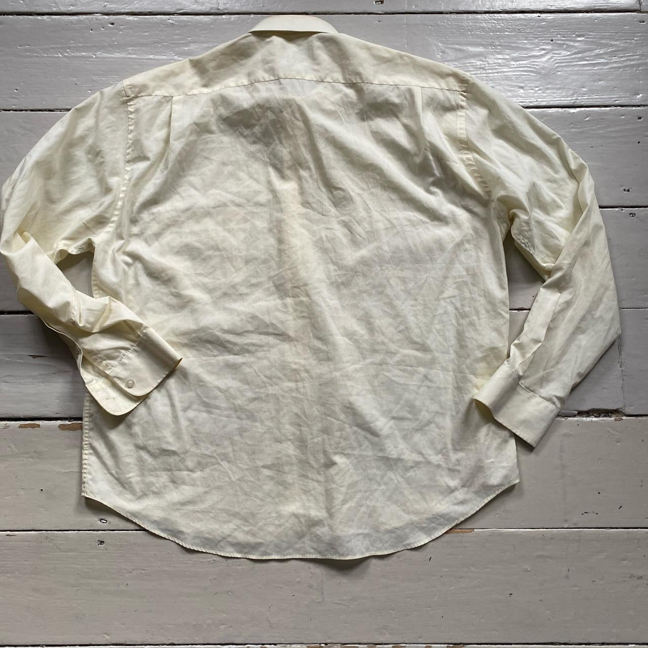 Yves Saint Laurent Cream Shirt (XL)