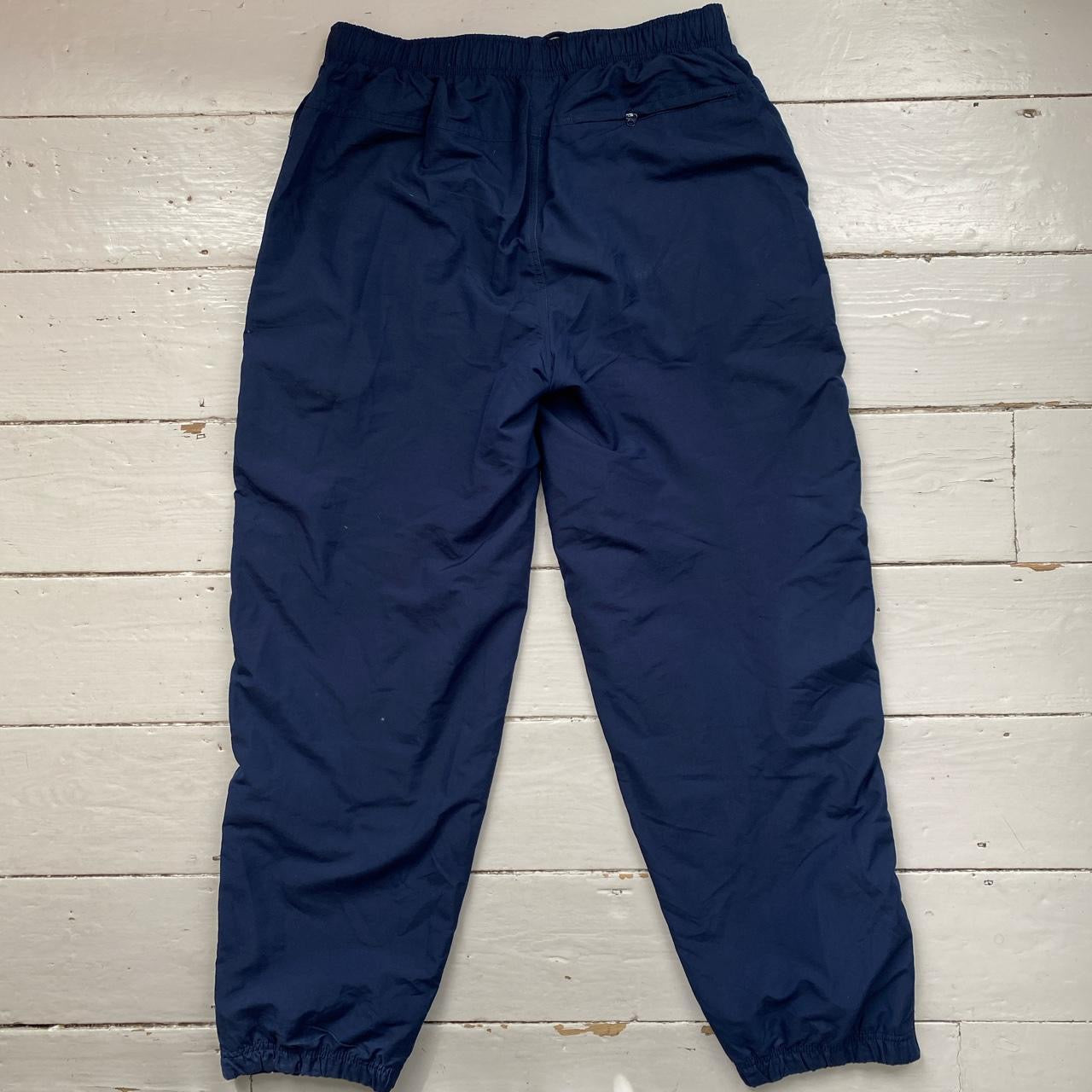 Nike Vintage Swoosh Navy Shell Bottoms (XL)
