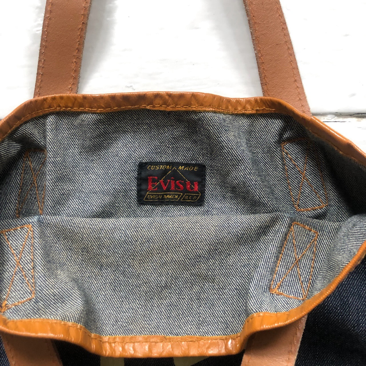 Evisu Denim Bag
