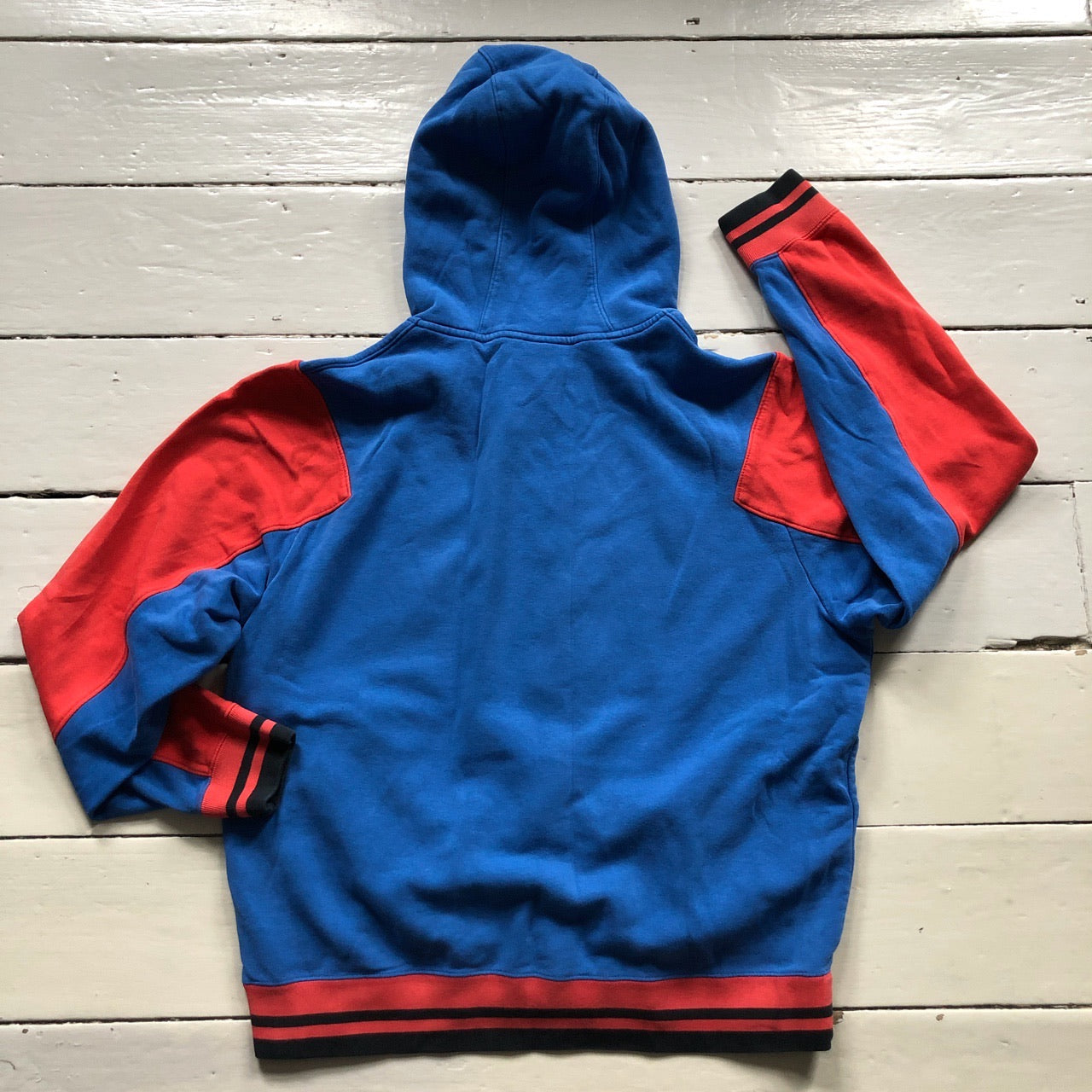 Jordan Blue and Red Hoodie (XL)