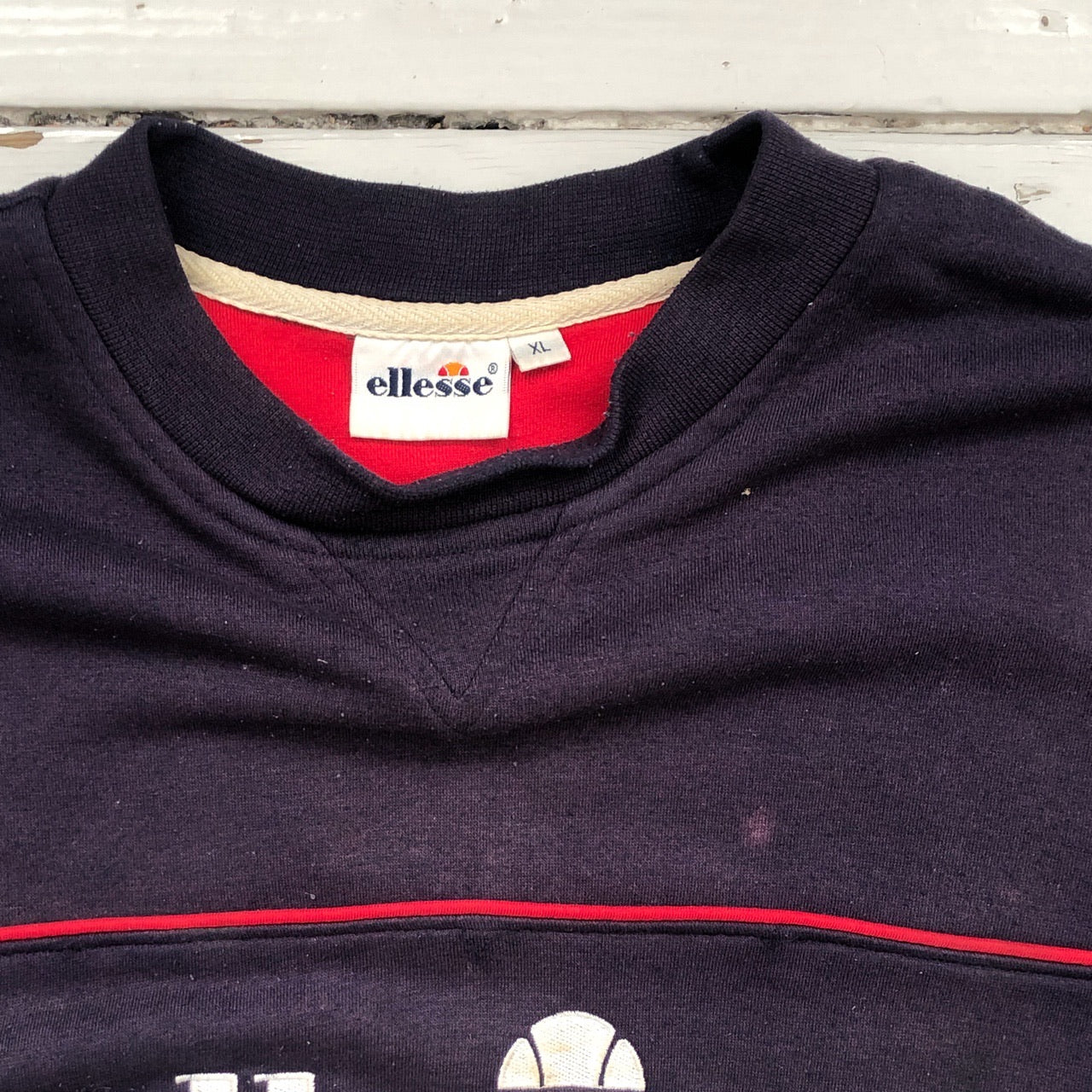 Ellesse Vintage Spellout Jumper (XLarge)