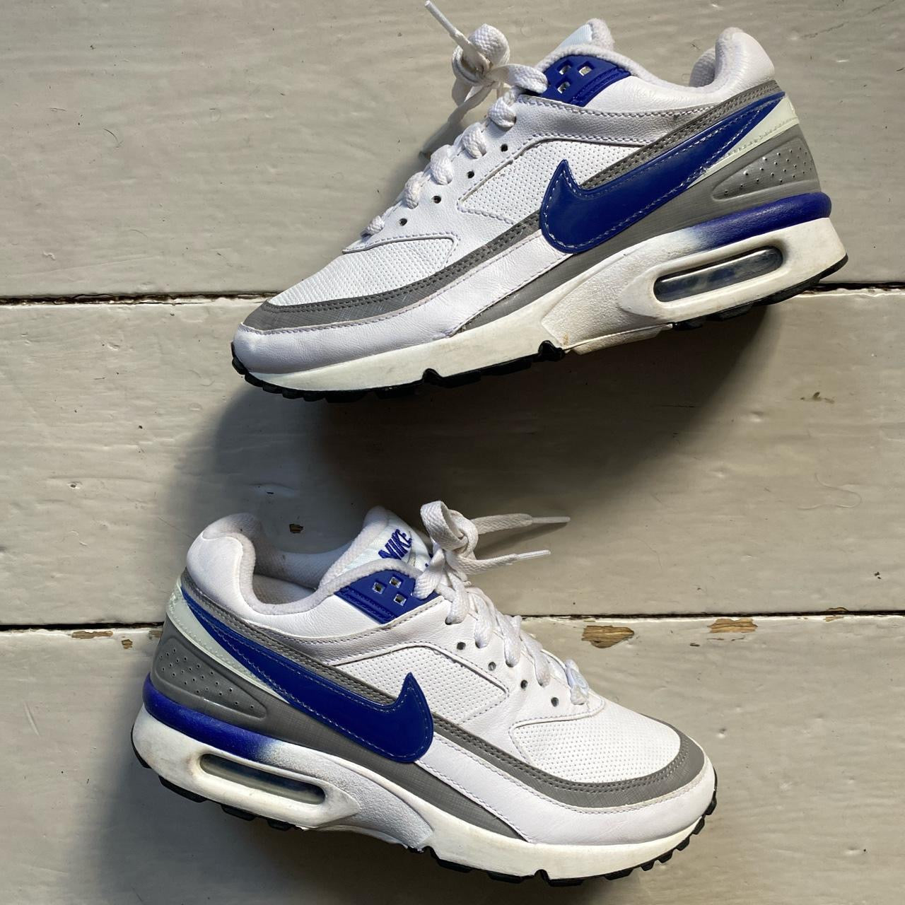Nike Air Max BW White and Blue (UK 4.5)