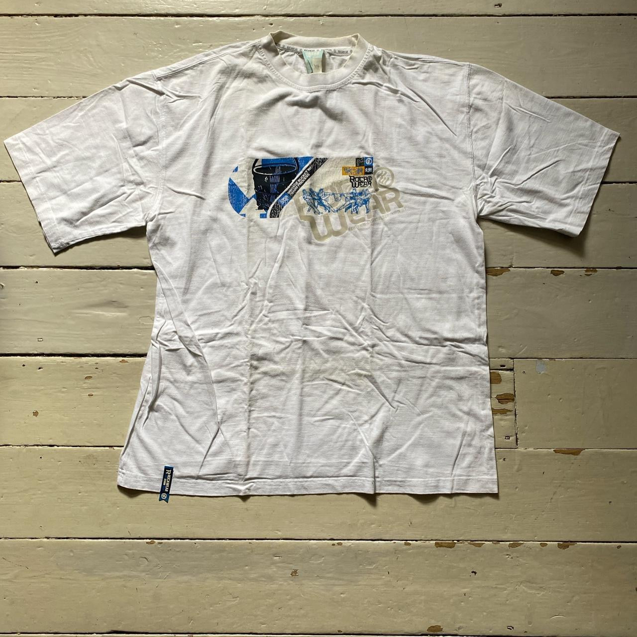 Rocawear White T Shirt (XXL)