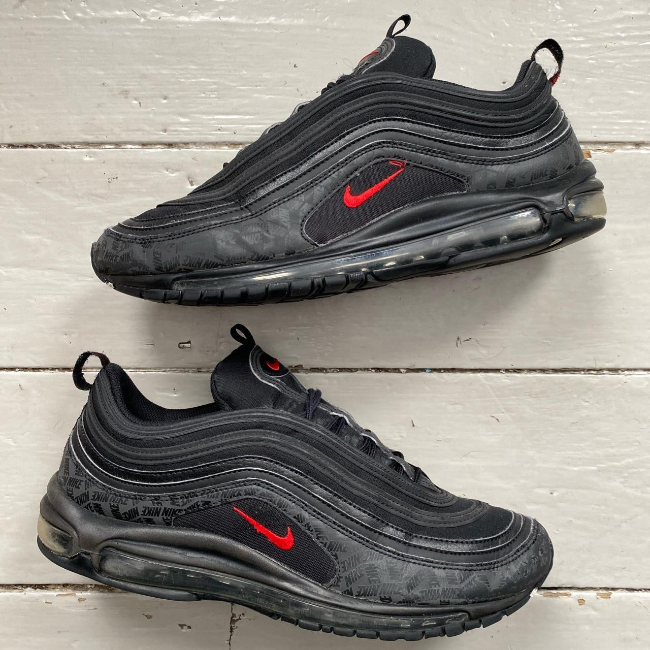 Nike Air Max 97 Black and Red (UK 12)