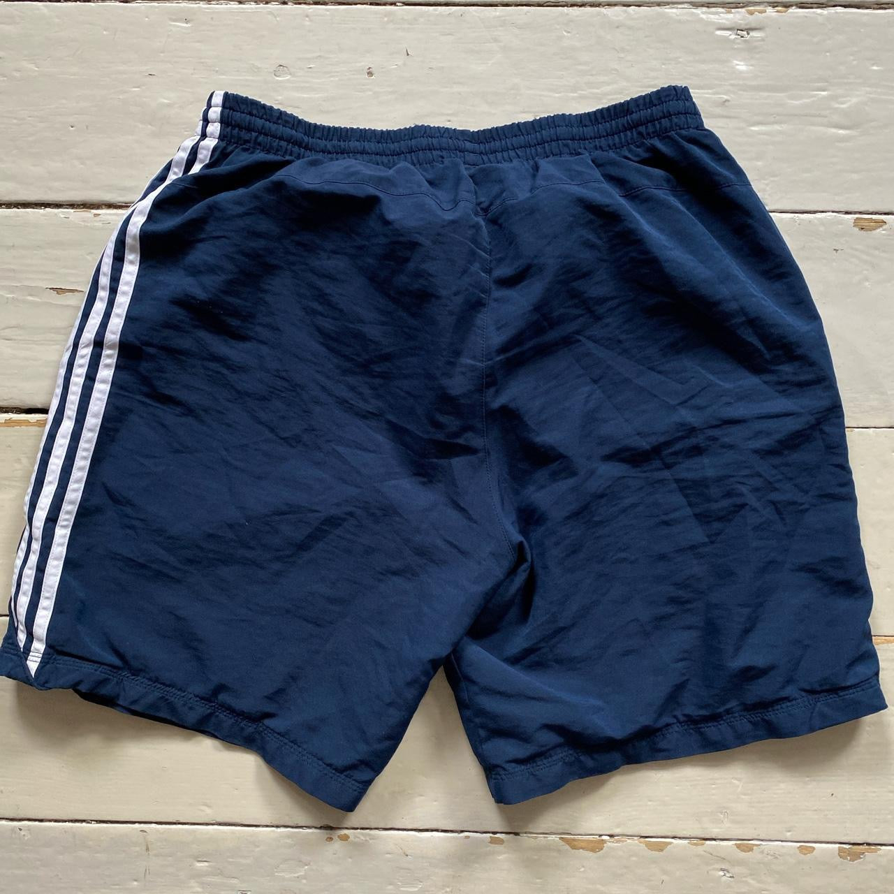 Adidas Navy Shell Shorts (Large)