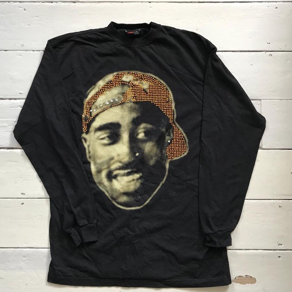 Tupac Makaveli Vintage Long Sleeve (Large)