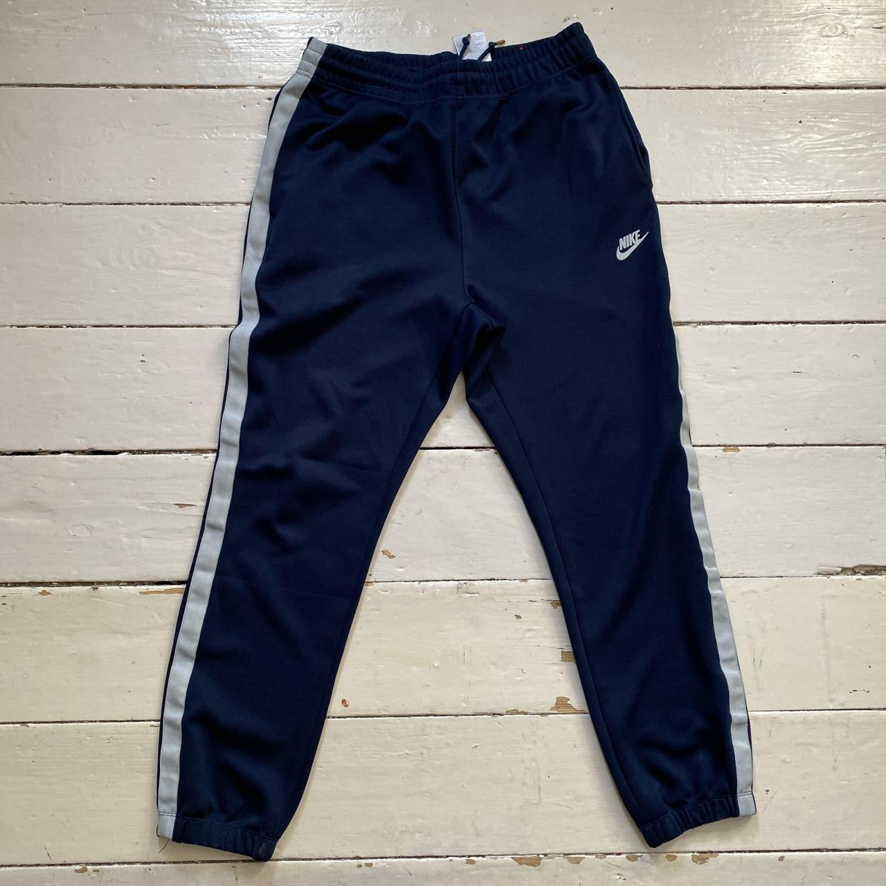 Nike Swoosh Navy Full Tracksuit (Medium)