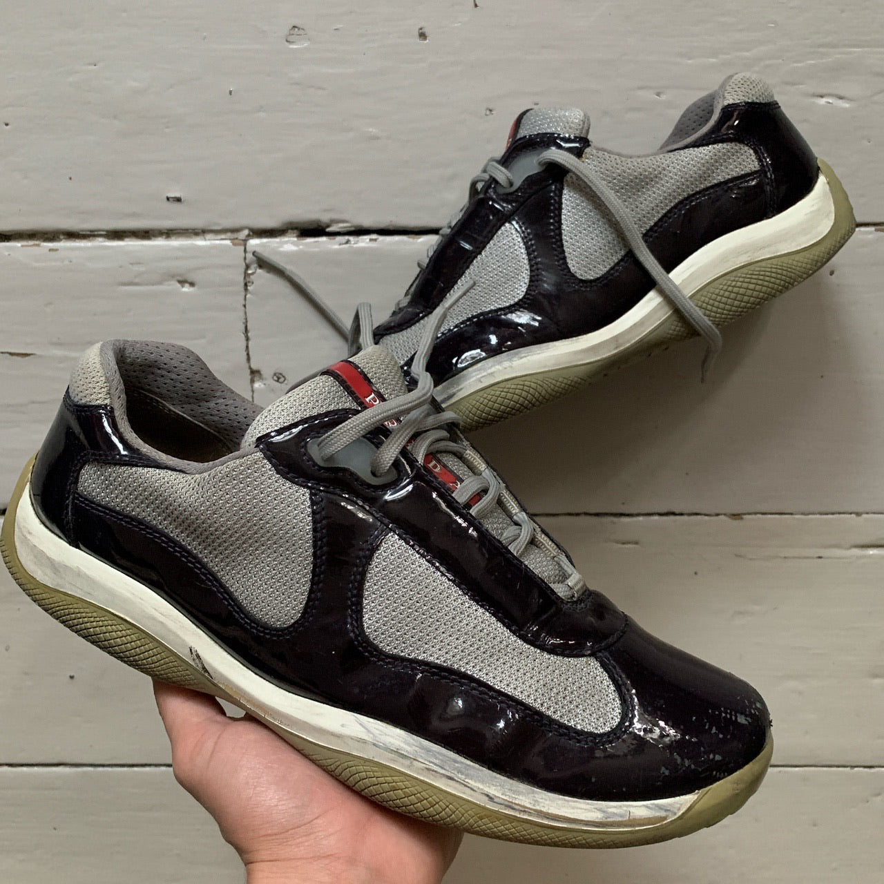 Prada Americas Cup Patent Purple (UK 8)