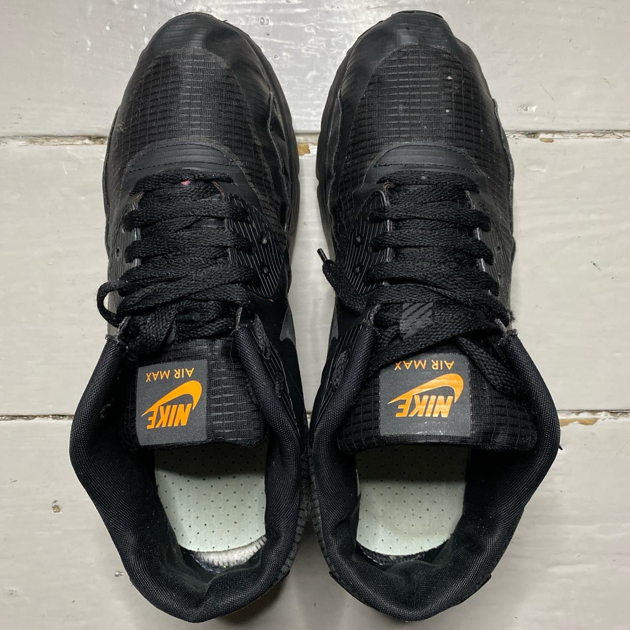 Nike Air Max 90 Black and Orange Ultra (UK 9)