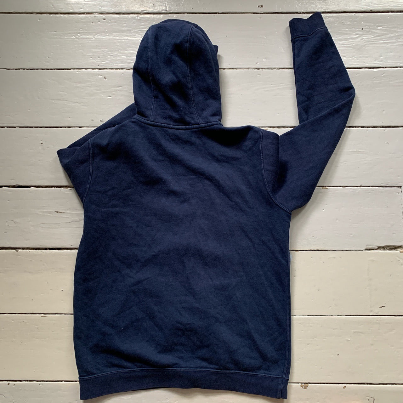 Nike Swoosh Navy Hoodie (Medium)
