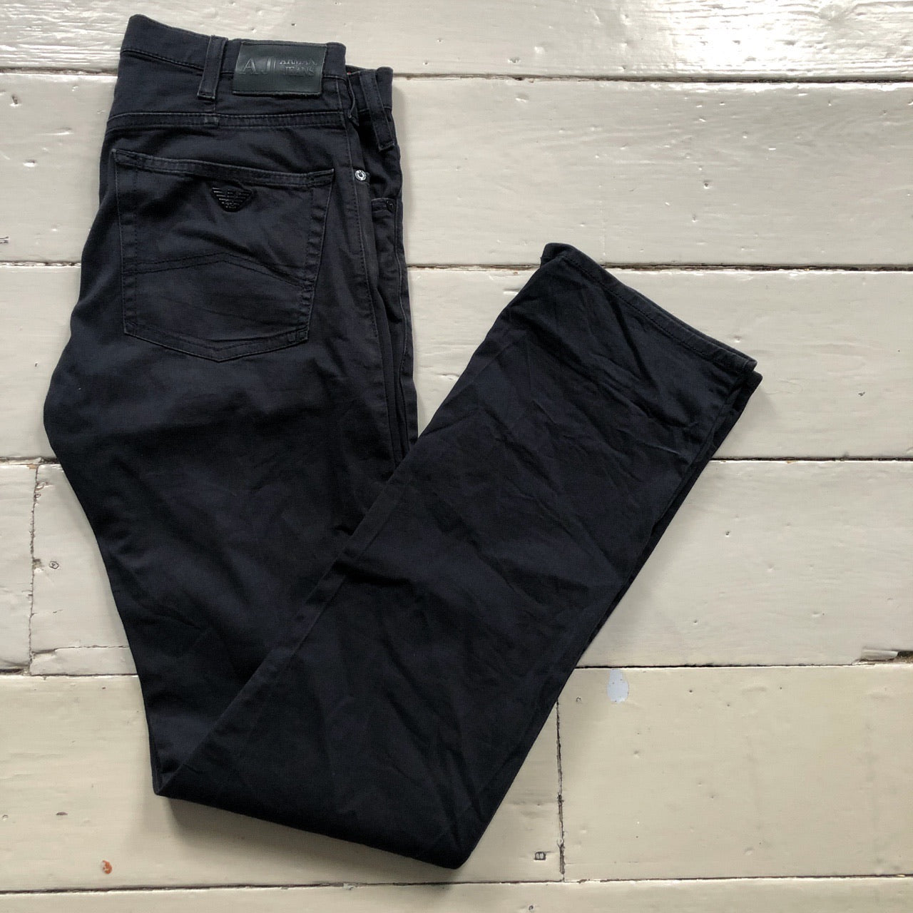 Armani Slim Fit Navy Jeans (30/32)