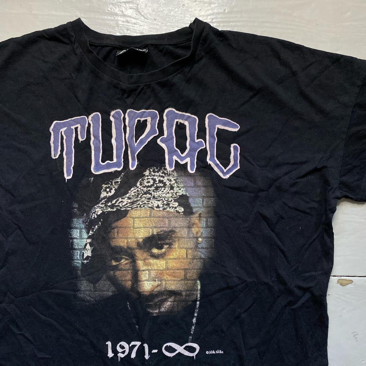2Pac T Shirt Black (Medium)