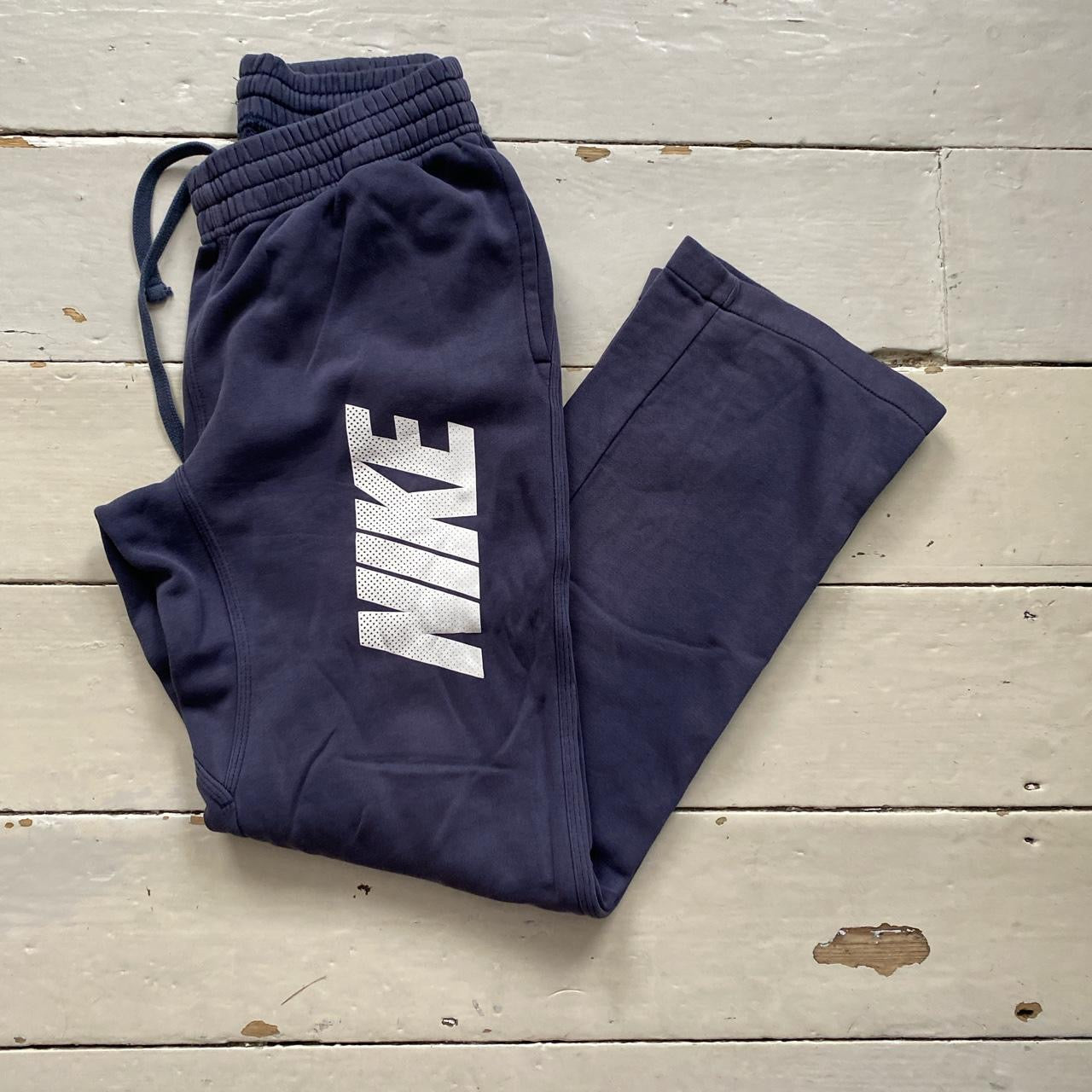 Nike Club Navy Joggers (Medium)