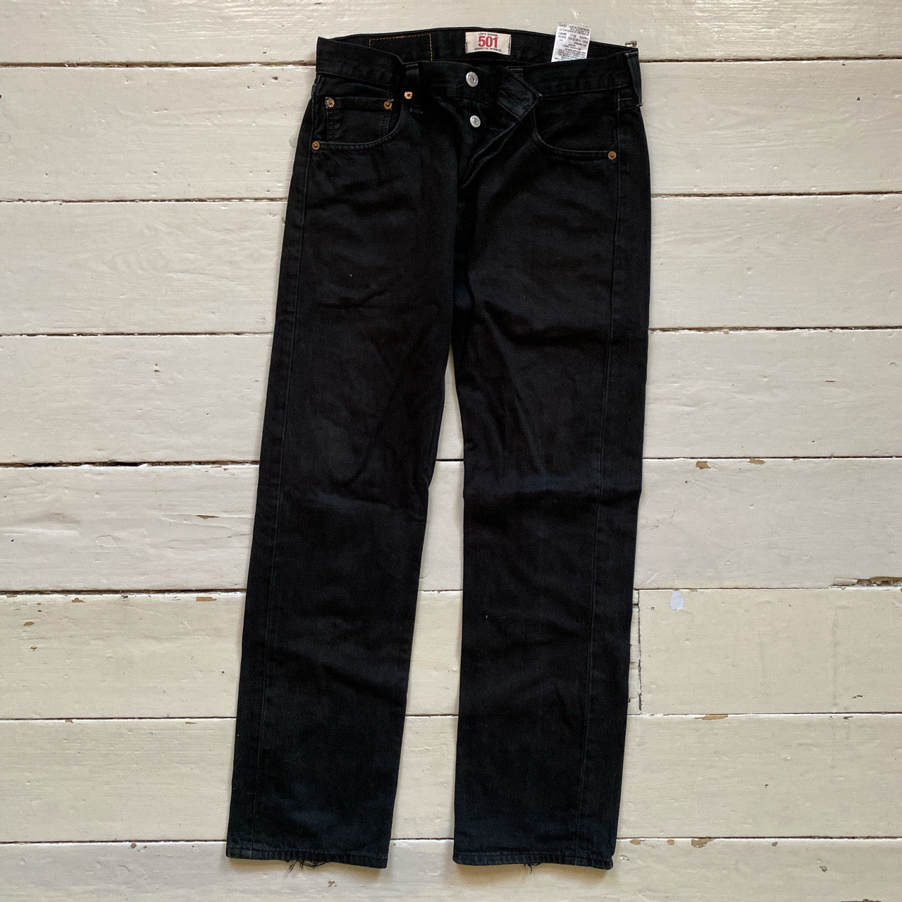 Levis 501 Black Jeans (30/30)