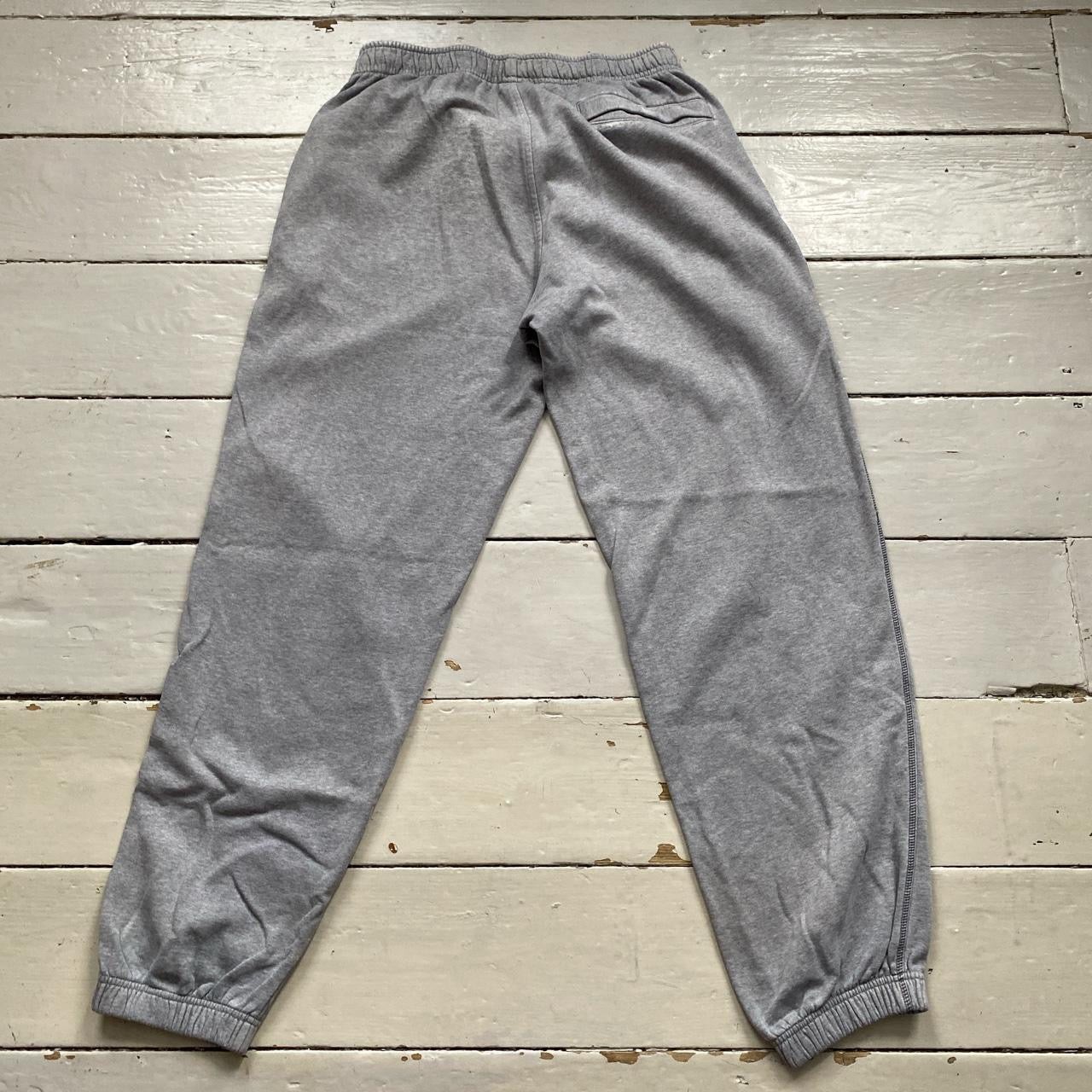 Nike Swoosh Grey Joggers (Medium)