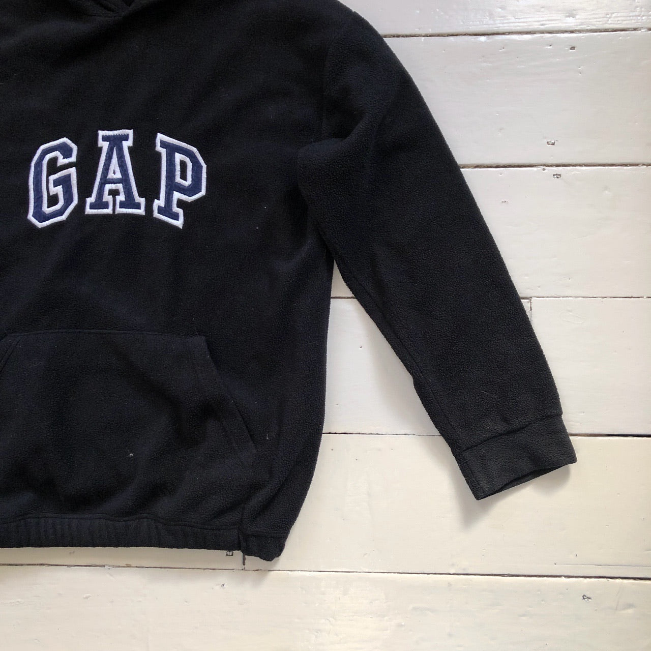 GAP Towelling Black Hoodie (Medium)