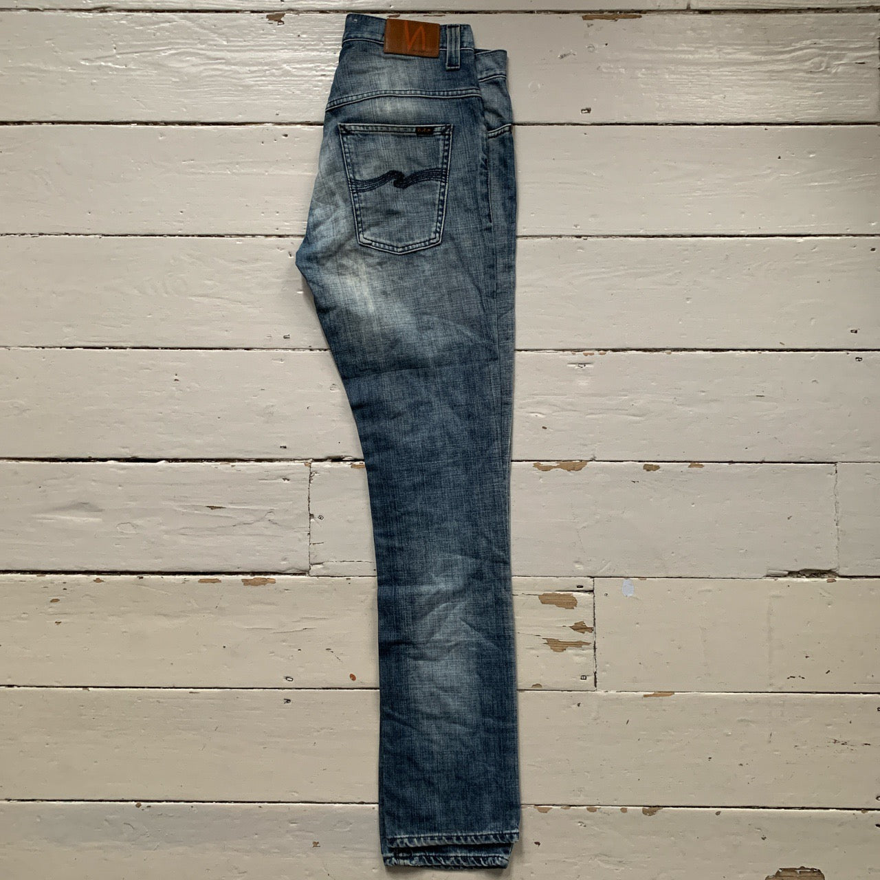 Nudie Stonewash Blue Jeans (32/34)