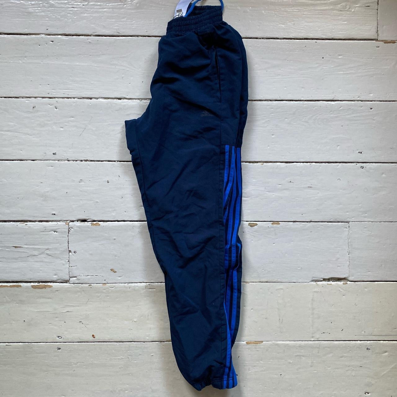 Adidas Navy Shell Bottoms (Small)