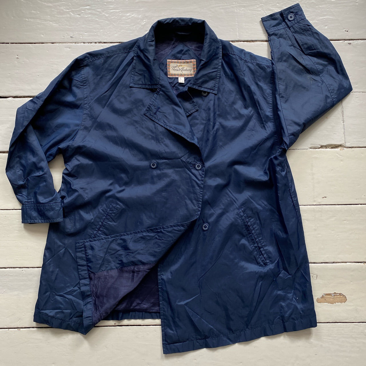 Thomas Burberry Vintage Windbreaker (Large)