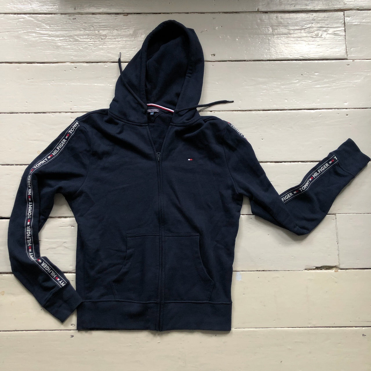 Tommy Hilfiger Navy Hoodie (Medium)