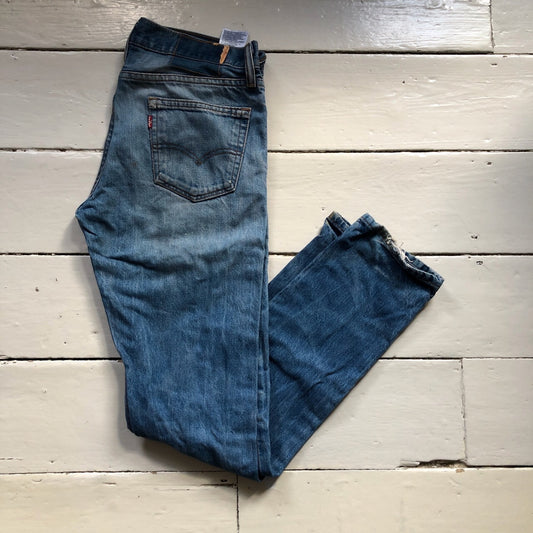 Levis Slim Fit Stonewash Jeans (30/32)