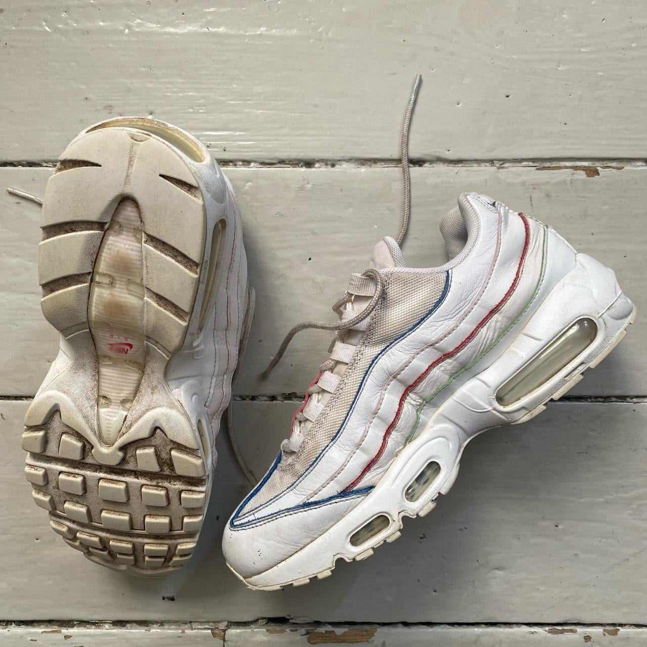 Nike Air Max 95 White Rainbow (UK 7)