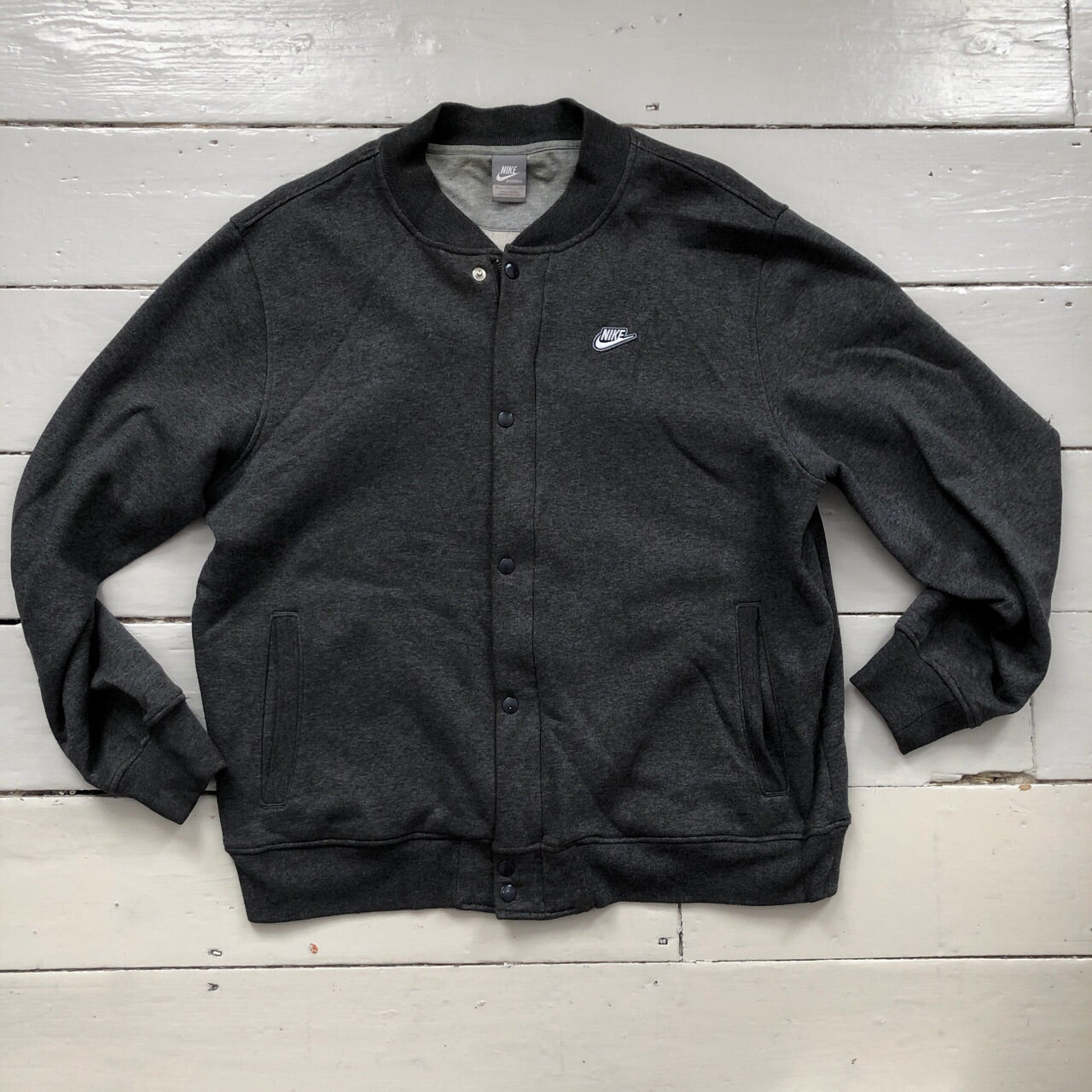 Nike Varsity Grey Jacket (XLarge)