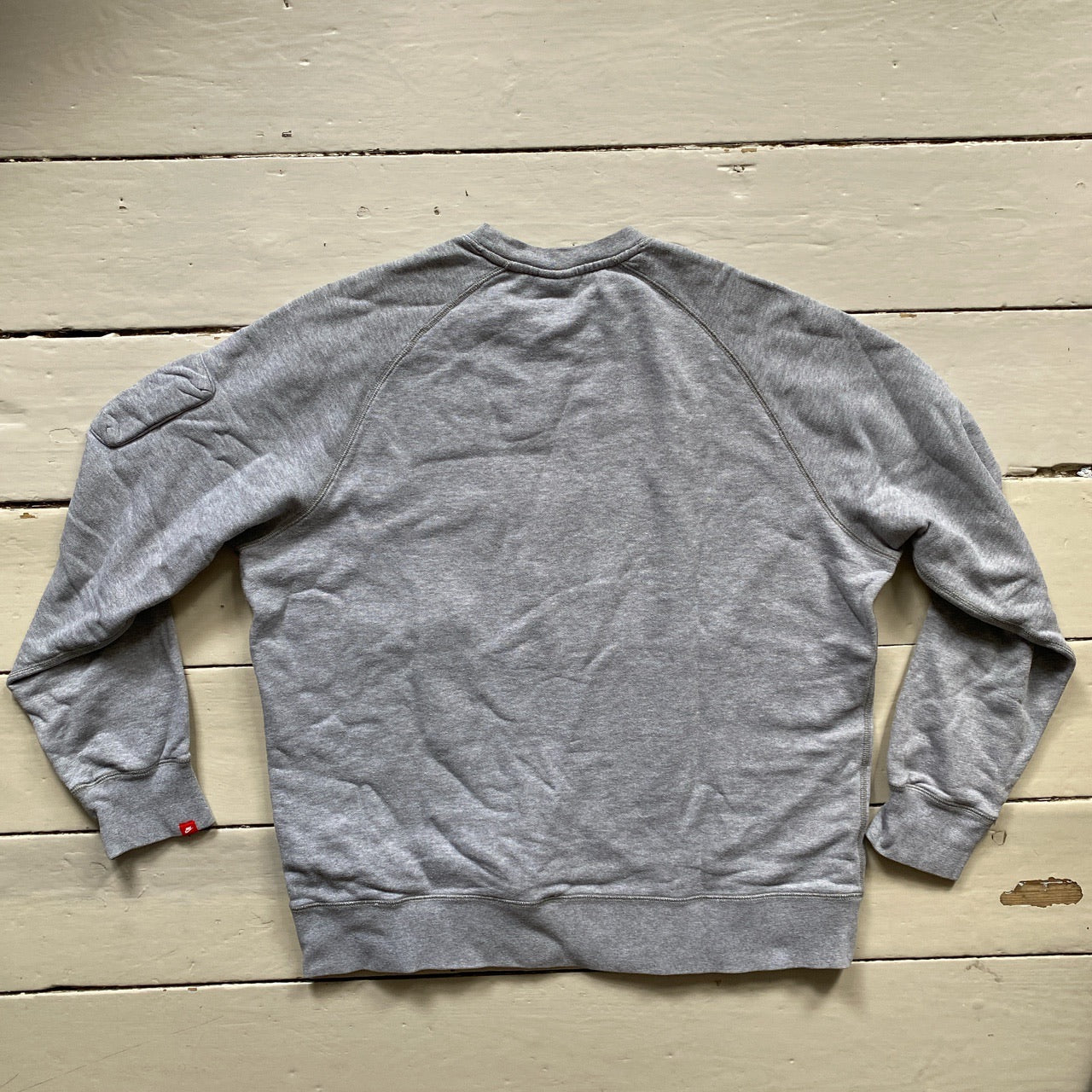 Nike Swoosh Grey Jumper (XL)