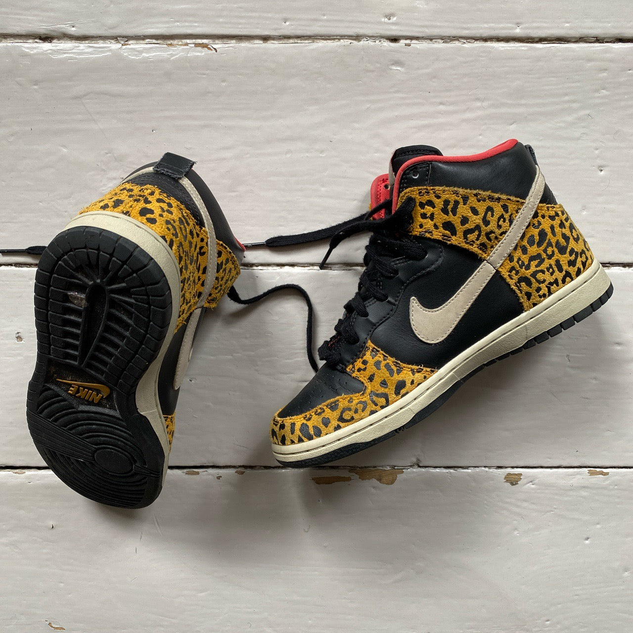 Nike Dunk High Leopard Print 2012 (UK 4