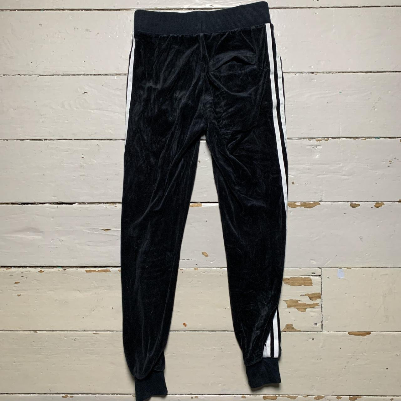 Adidas Velour Black Bottoms (UK 4)