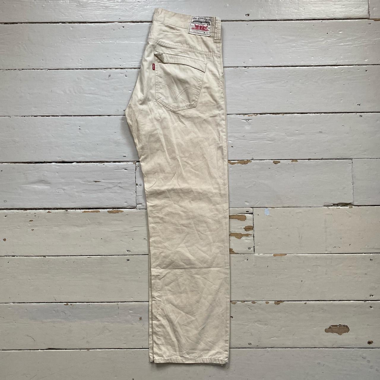 Levis 509 Comfort Cream Jeans (36/34)