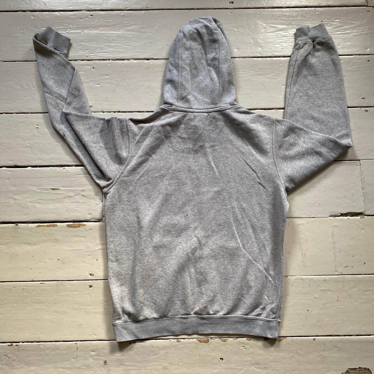 Nike Club Stitch Grey Hoodie (Small)