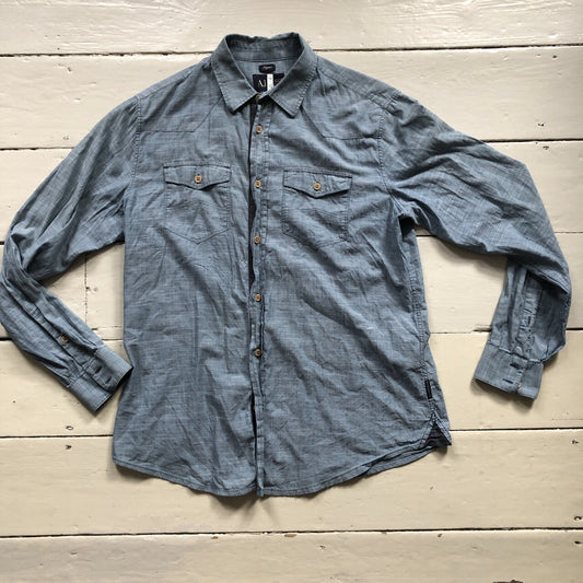 Armani Denim Shirt (Medium)