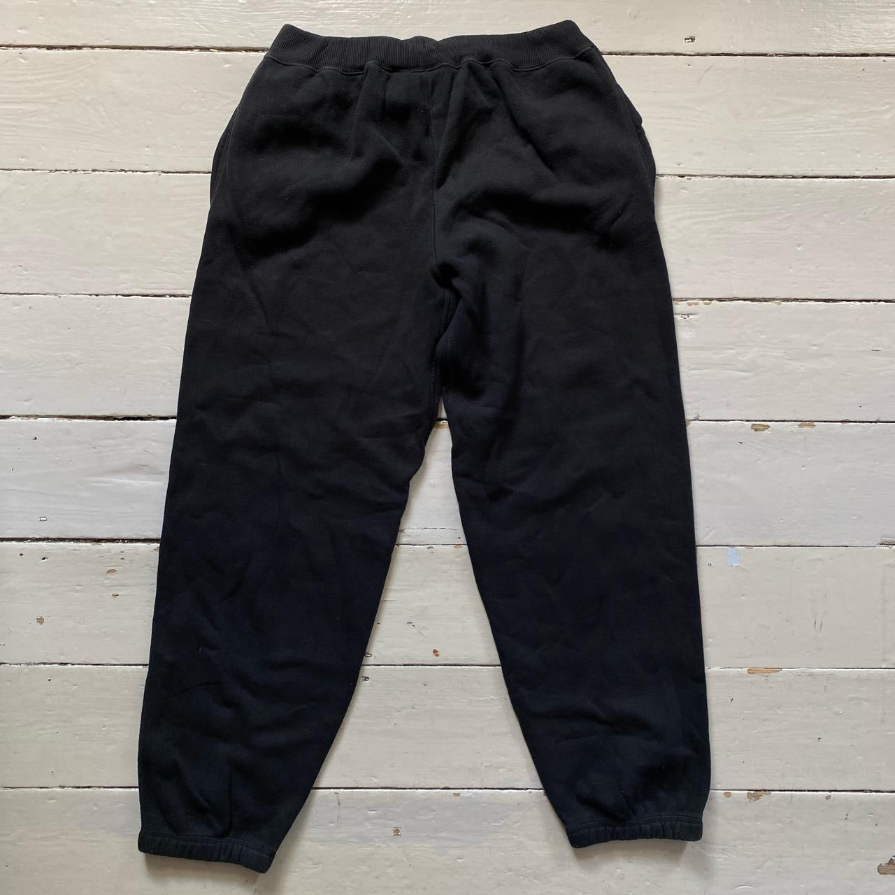 Nike Swoosh Black Joggers (Large)